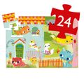 Siluetové puzzle Mačička 24 ks