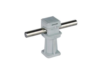 Podpera vedenia, plast sivý, 36mm, pre priem. 8mm M8