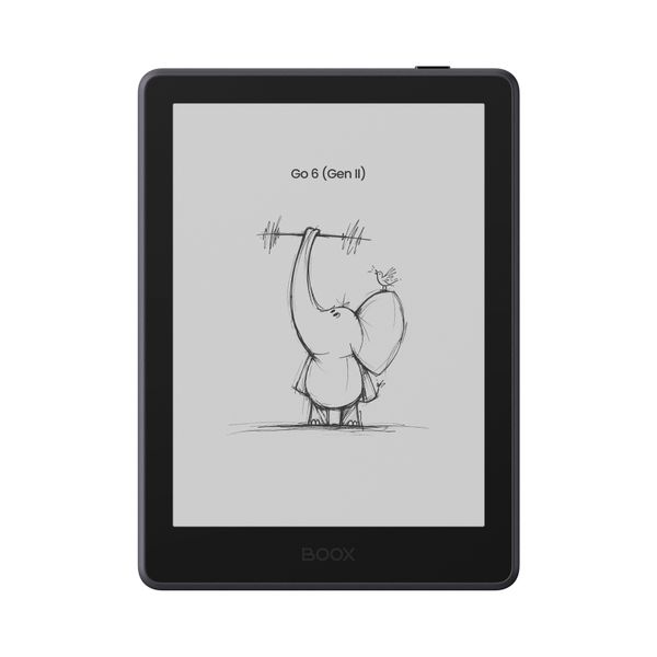 E-book ONYX BOOX GO 6 (Gen II), plum, 6'' Carta 1300, 32GB, Bluetooth, Android 11, E-ink displej