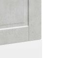 vidaXL Panel umývačky riadu Porto betónovo sivé 60x1,5x57 cm kompozitné drevo