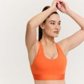 Športová podprsenka Limitless Orange - GymBeam, veľkosť XL, veľkosť oblečenia XL