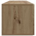 vidaXL Nástenná TV skrinka 98 x 31 x 30 cm Dub artisan