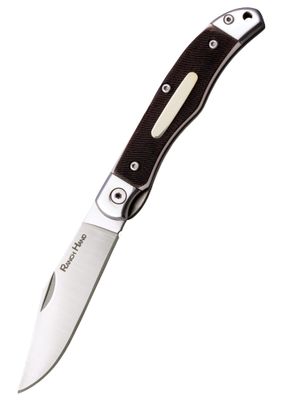 Cold Steel FL-3RB RANCH HAND klasický vreckový nôž 7,6 cm, plast - kosť, kožené puzdro