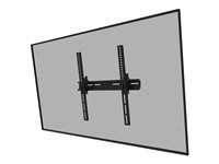 Montážna sada (montáž na stenu) - pre plochý panel - uzamykateľný - čierna - veľkosť obrazovky: 32"-65"