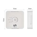 EMOS P56400S GoSmart detektor oxidu uhličitého TCS0101W s Wi-Fi