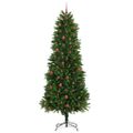 vidaXL Vianočný stromček s 300 LED-i so stojanom Zelená 240 cm PE