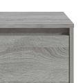 vidaXL Nočné stolíky 2 ks, sivá sonoma 45x34x44,5 cm, kompozitné drevo