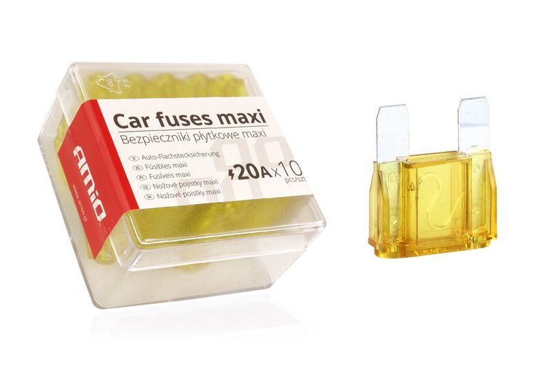 Autopoistky MAXI puzdro 10ks 20A