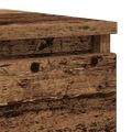 vidaXL Komoda staré drevo 100x35x76 cm kompozitné drevo