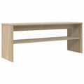vidaXL TV skrinka 100 x 30 x 40 cm Sonoma dub Kompozitné drevo