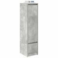 vidaXL Highboard Concrete Grey 29,5x34x119,5 cm Engineered Wood