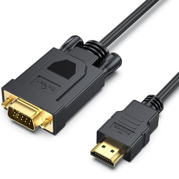 BENFEI kábel HDMI na VGA jednosmerný 1,8 m čierny