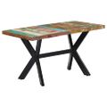 vidaXL Jedálenský stôl 140x70x75 cm, recyklovaný masív
