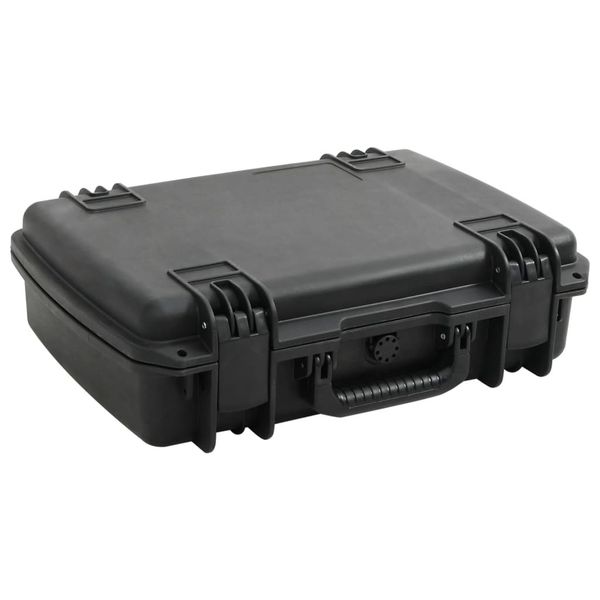 vidaXL Prenosné letové puzdro čierne 50,5x37x14,5 cm PP