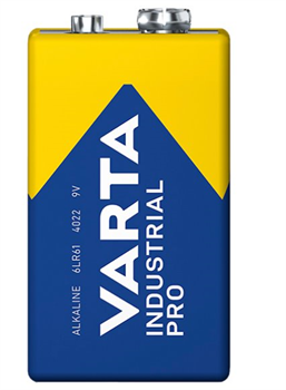 Batéria alkalická 9V 6LR61 Varta INDUSTRIAL PRO Baterie alkalická 9V 6LR61 Varta INDUSTRIAL PRO