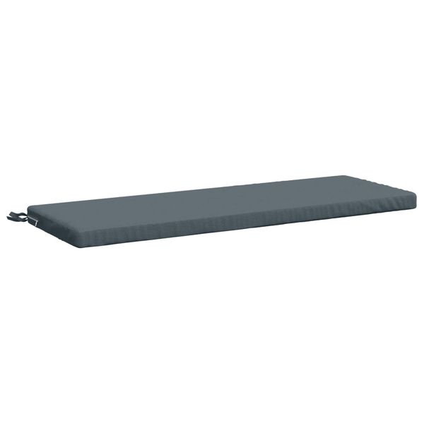 vidaXL Vankúš na lavičku SOEST 100% polyester Modrá 100 x 40 x 5 cm