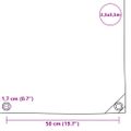 vidaXL Celta 650 g/m², 2,5x3,5 m, zelená