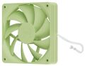 HYTE ventilátor 120mm PWM / barva Matcha Milk / 1500rpm / 72CFM / ABS / 4-pin / sada 4x ventilátor Ventilátor, 120mm, FDB ložisko, 4pin PWM, výška 25mm, zelený, 4ks
