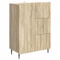vidaXL Servírovacia skriňa Dub sonoma 66 x 34,5 x 91,5 cm