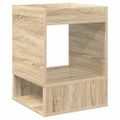 vidaXL Koncový stôl 2 ks Sonoma dub 40 x 40 x 56 cm Kompozitné drevo