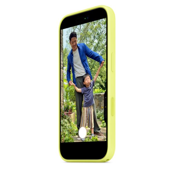 iPhone 17 Silicone Case with MagSafe - Neon Yellow
