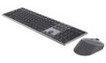 DELL KM7321W bezdrátová klávesnice a myš GER/ německá Set klávesnice a myši, bezdrátový, GER, nemecké rozložení, QWERTZ, šedo-cerný