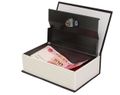 Trezor kniha ISO 6148, 18x11, 5x5, 6cm, čierna Trezor kniha ISO 6148, 18x11,5x5,6cm, čierna
