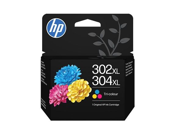 HP 302XL/304XL Tri-clr Original Ink Crtg