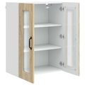 vidaXL Dvierka na umývačku Kalmar Sonoma dub 60 x 31 x 80 cm