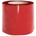 vidaXL Záves na dvere, červený 200 mmx1,6 mm 25 m, PVC