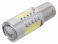 Žiarovka 4 SMD LED 12V Ba15S s rezistorom CAN-BUS ready biela
