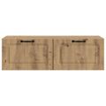 vidaXL Nástenná TV skrinka 98 x 41 x 30 cm Dub artisan