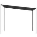 vidaXL Altánok antracitový 3 x3 m 180 g/m² látka a oceľ