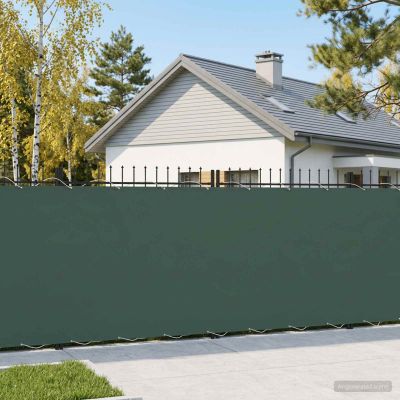 vidaXL Záclona na balkónové súkromie 200 x 200 cm Textil s PU povlakom