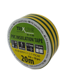 PVC izolačná páska TR-IT 206 20m, 0,13mm zeleno-žltá TRIXLINE