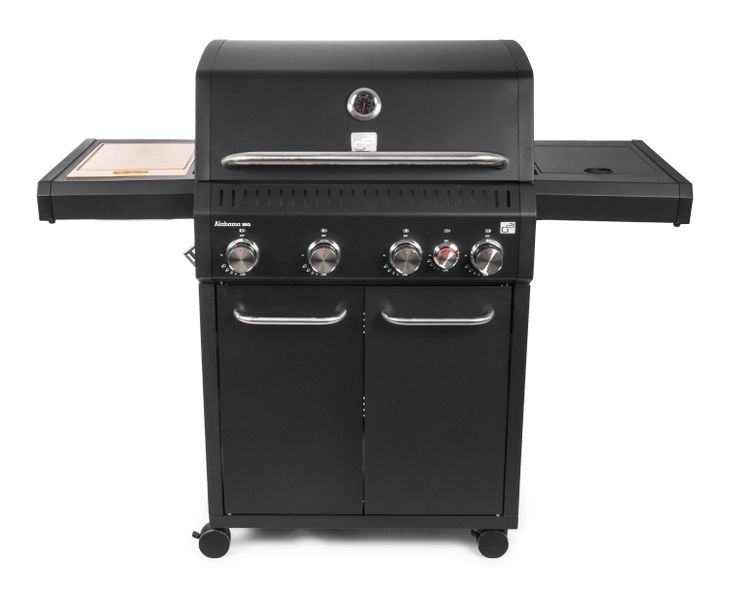 Plynový gril G21 Alabama Black BBQ Premium Line, 5 horákoch + zadarmo redukčný ventil