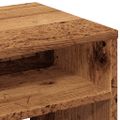 vidaXL Nočné stolíky 2 ks staré drevo 40x30x40 cm kompozitné drevo