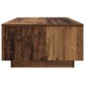 vidaXL Konferenčný stolík Staré drevo 95 x 55 x 31 cm Kompozitné drevo