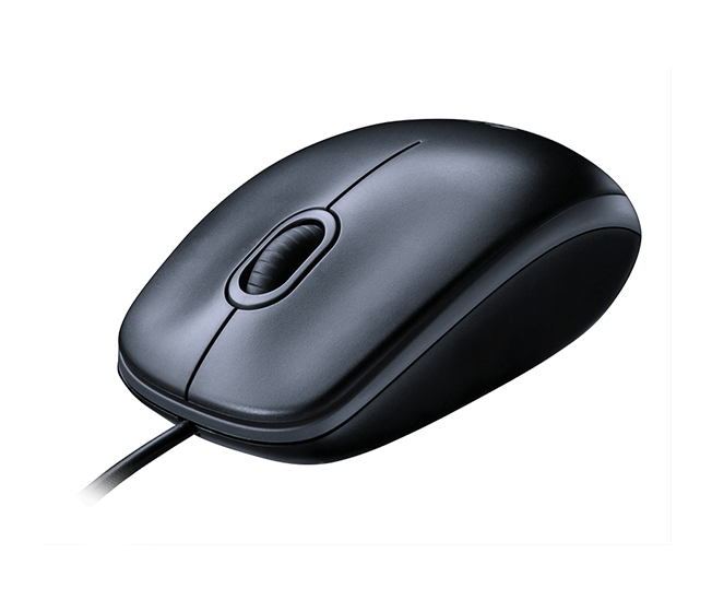 Logitech M90/Kancelárska/Optická/1 000 DPI/Drátová USB/Čierna