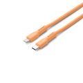 COLORUM kábel USB-C - Lightning 1,8m 2,4A CK12-CL-14 x Peach Fuzz