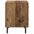 vidaXL Nočný stolík Staré drevo 40 x 35 x 47,5 cm Kompozitné drevo