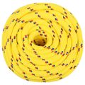 vidaXL Lodné lano žlté 18 mm 25 m polypropylén
