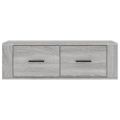 vidaXL Závesná TV skrinka sivý dub sonoma 80x36x25 cm spracované drevo