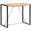 vidaXL Barový stolík 140x70x110 cm masívne mangovníkové drevo
