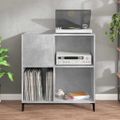 vidaXL Skrinka na platne betónovosivá 84,5x38x48 cm kompozitné drevo