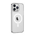 Pevné puzdro Comma case Hard Jacket Mag pre iPhone 15 Plus transparentné antibakteriálne