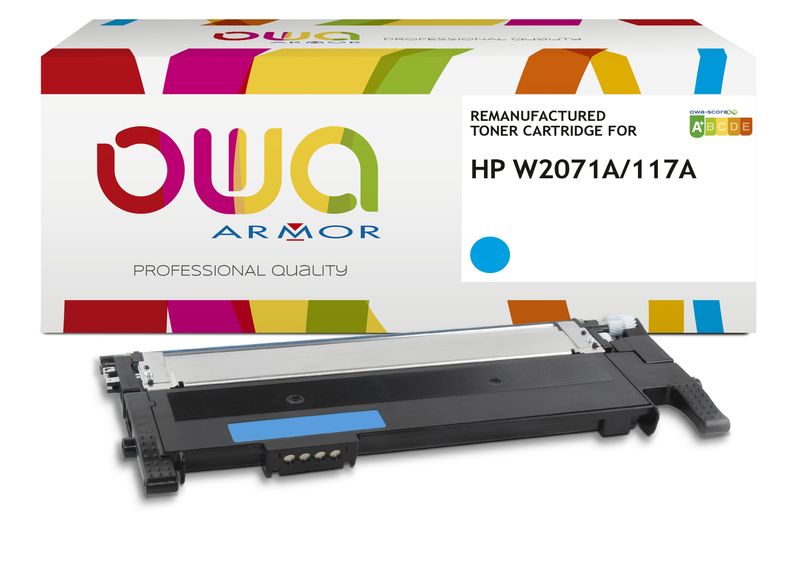 OWA Armor toner kompatibilný HP W2071A, 117A, 700st, modrá/cyan