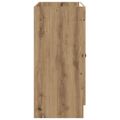 vidaXL Kúpeľňová skrinka pod umývadlo Dub artisan 78,5 x 37,5 x 81 cm