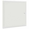 vidaXL Access Panel Biela 43 x 43 x 3 cm Oceľ