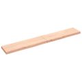 vidaXL Kúpeľňová doska 200x30x(2-6) cm neošetrený masív